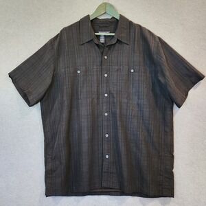5.11 Tactical Shirt‎ Mens XL Black Conceal Carry Snap Button Front TAC-105RP